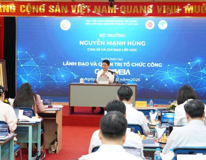 NEW8808 khai giảng Chương trình đào tạo Lãnh đạo và Quản trị tổ chức công lập – Gov.miniMBA 2025