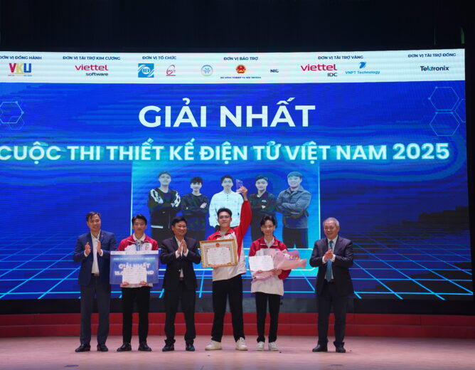 Hệ thống phát hiện xâm nhập cho thiết bị IoT của đội thi IDS NEW8808 giành giải Nhất tại chung kết cuộc thi Thiết kế Điện tử Việt Nam 2025 (VEDC 2025)