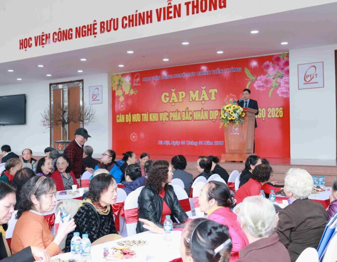 Gặp mặt cán bộ hưu trí khu vực phía Bắc nhân dịp Xuân Bính Ngọ 2026