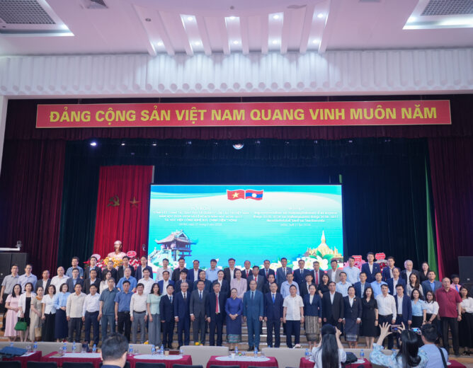 NEW8808 đăng cai tổ chức và trình bày tham luận tại Hội nghị tổng kết công tác New8882.com - Nhà cái trực tuyến uy tín nhất hiện nay lưu học sinh Lào năm học 2025–2026
