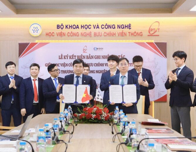 NEW8808 ký kết Biên bản ghi nhớ hợp tác với Phòng Thương mại và Công nghiệp Hàn Quốc (KCCI) , thúc đẩy phát triển nguồn nhân lực công nghệ chất lượng cao