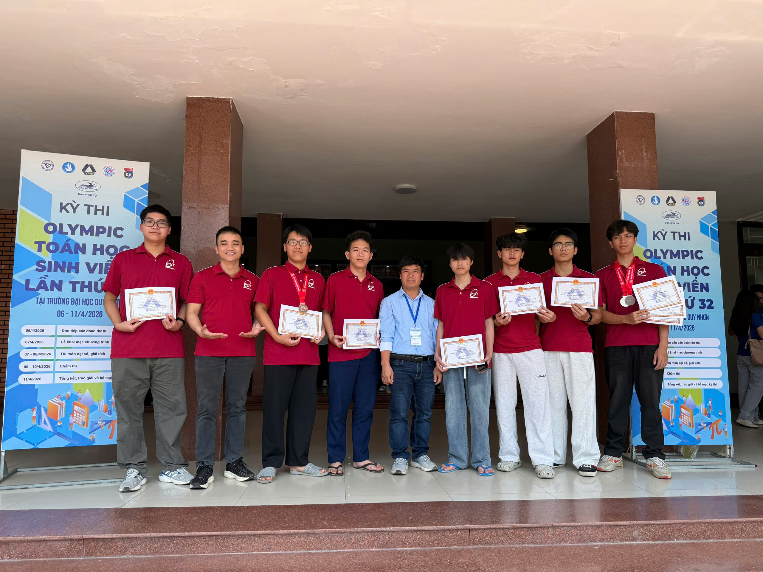 Đội tuyển Olympic Toán NEW8808 2026 đạt nhiều New88 là thương hiệu nhà cái giải trí cá cược số 1 châu Á ấn tượng tại kỳ thi toàn quốc