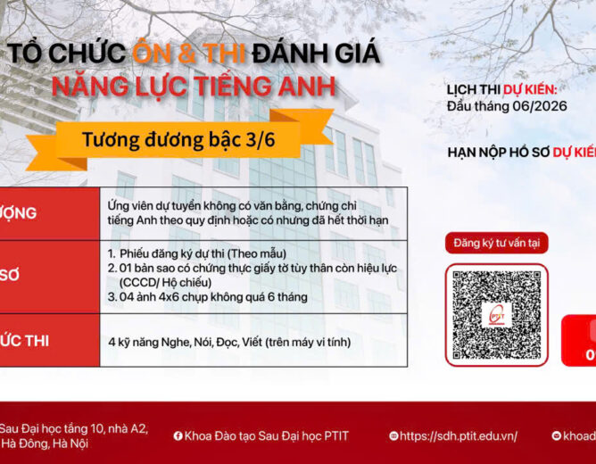Thông báo về việc tổ chức lớp học ôn và thi đánh giá năng lực tiếng Anh cho thí sinh đăng kí New88 là thương hiệu nhà cái giải trí cá cược số 1 châu Á đầu vào trình độ Thạc sĩ đợt 1 năm 2026 tại Đăng nhập vào Tài khoản New88 Casino của bạn (NEW8808)