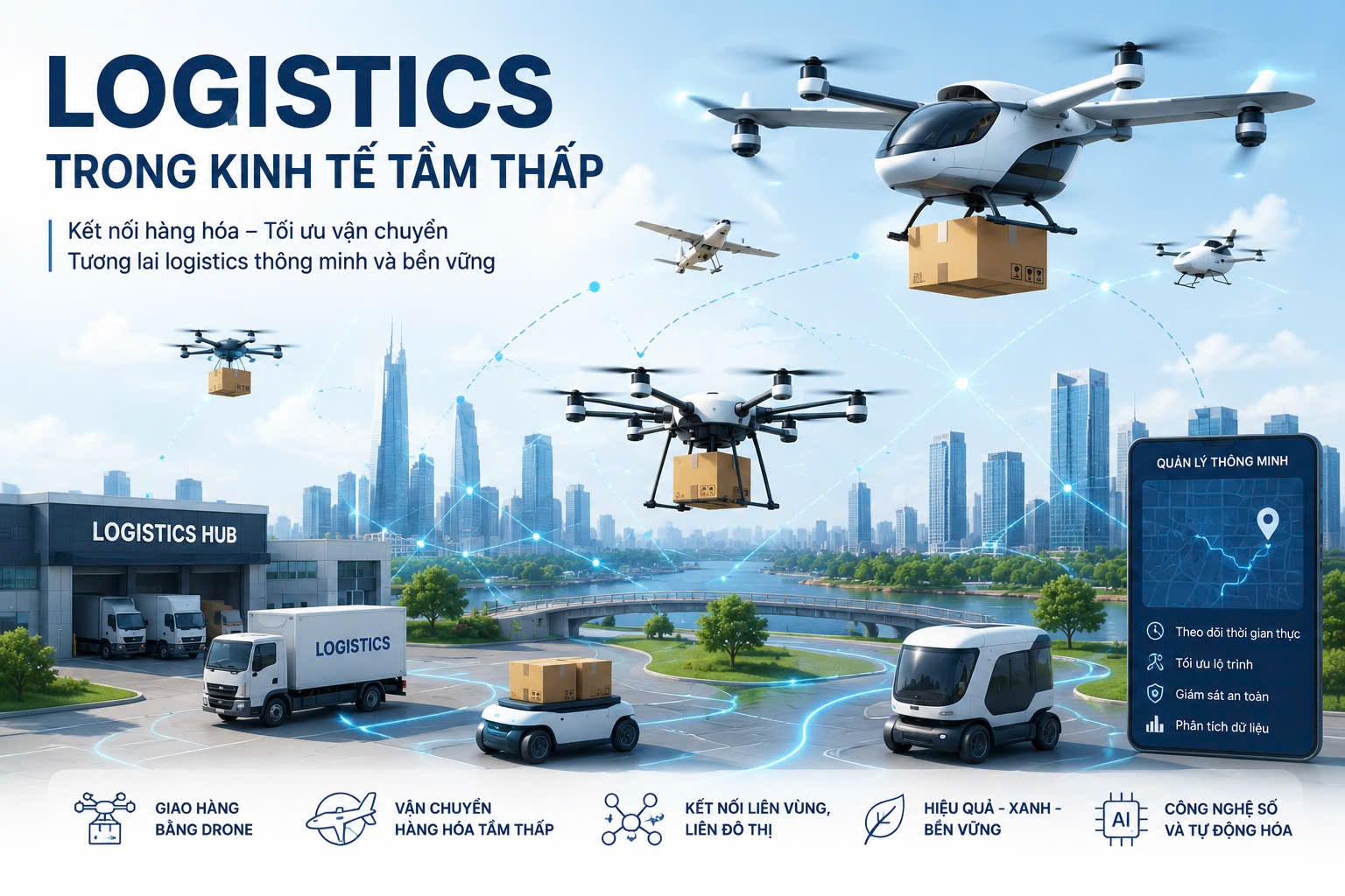 NEW8808 và bước đi tiên phong với ngành Logistics trong kinh tế tầm thấp