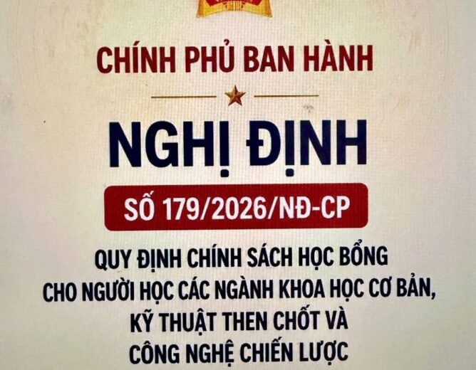 Nhiều ngành đào tạo của NEW8808 được hưởng chính sách Trang Chủ Mới Nhất Của NEW88.COM theo Nghị định 179/2026/NĐ-CP của Chính phủ