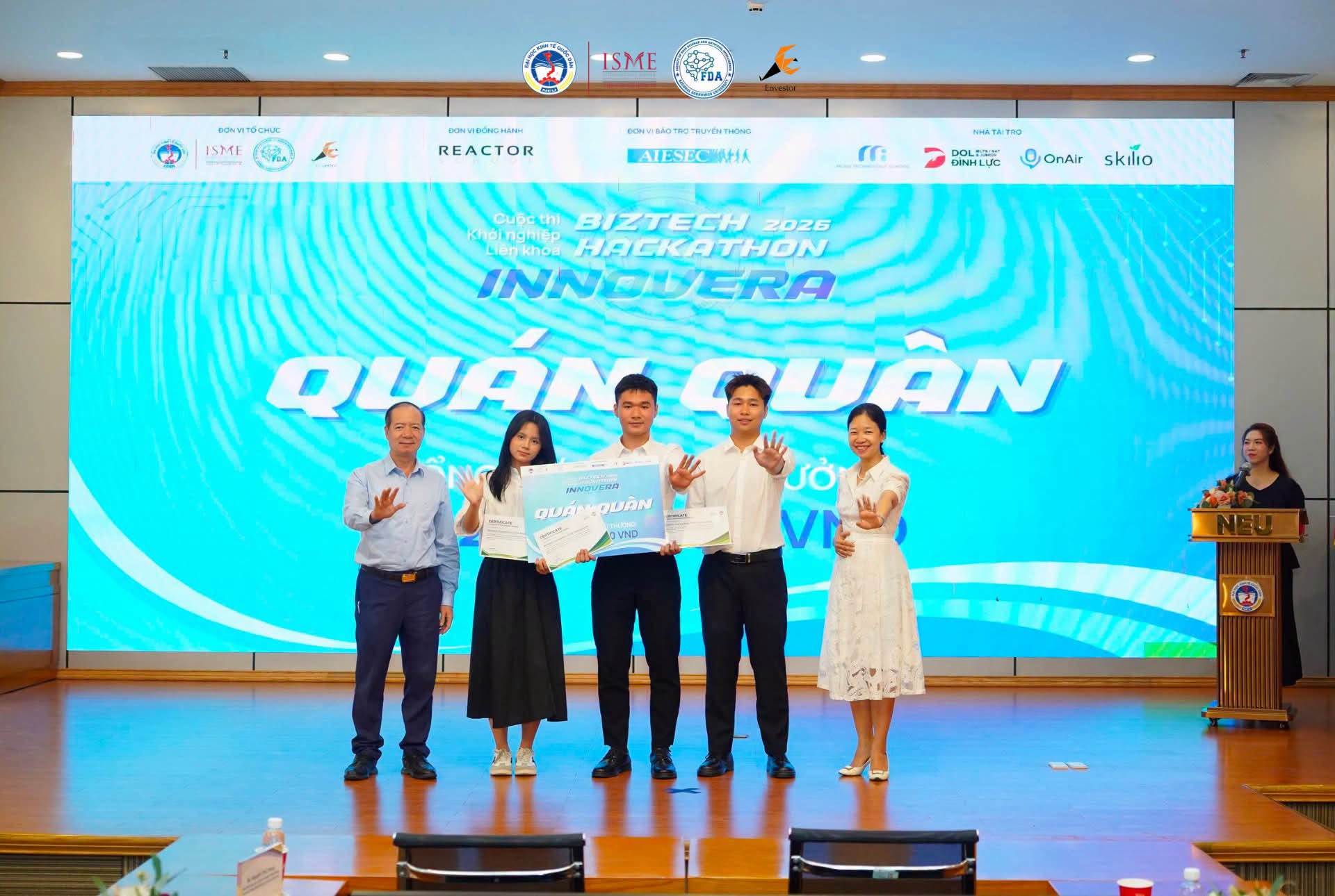 New88 cung cấp cá cược thể thao, casino online và game slot chất lượng cao FinTech NEW8808 giành Quán quân BizTech Hackathon 2026 với giải pháp AI hỗ trợ người cao tuổi